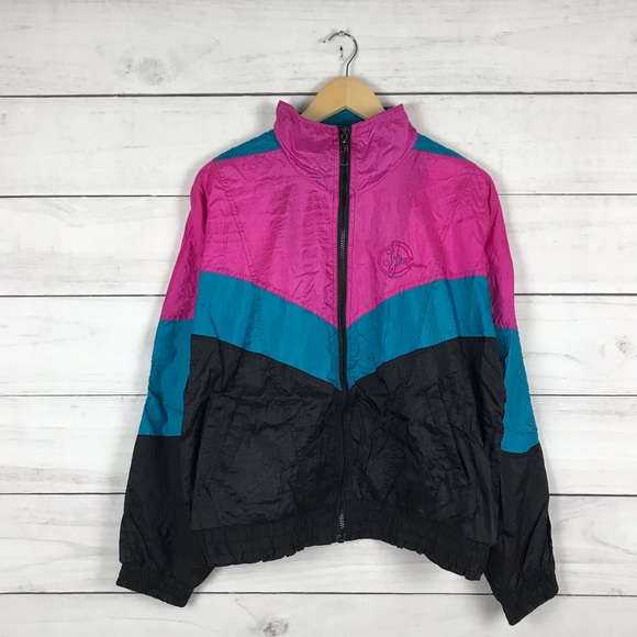 Puma Jackets & Blazers - Vintage 1990s Puma Full Zip Windbreaker Jacket